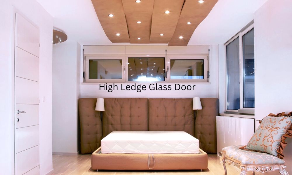  High Ledge Decor Glass Door