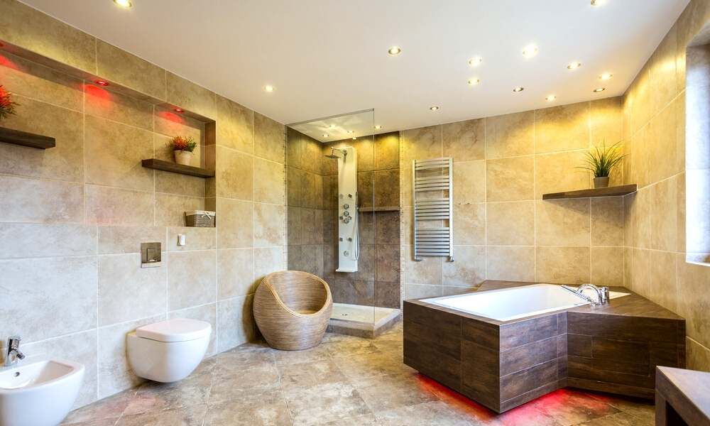 Choose Beige Bathroom Tiles