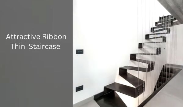 Attractive Ribbon Thin  Staircase 
