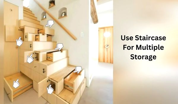 Use Staircase For Multiple Storage