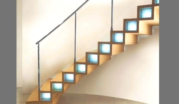 Lighting Tread Staircase
