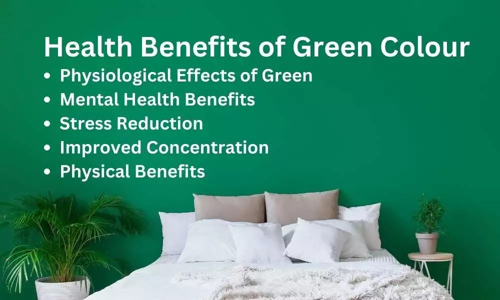 Health Benefits of Green Colour