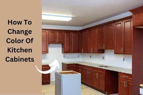 How To Change Color Of Kitchen Cabinets