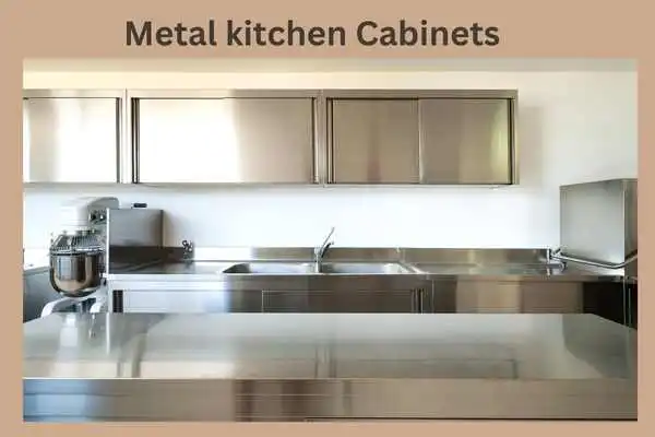 Metal kitchen cabinets