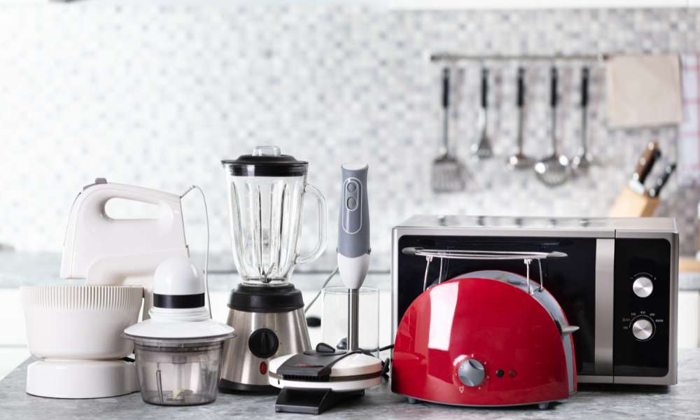 How To Arrange Appliances On The Kitchen Counter