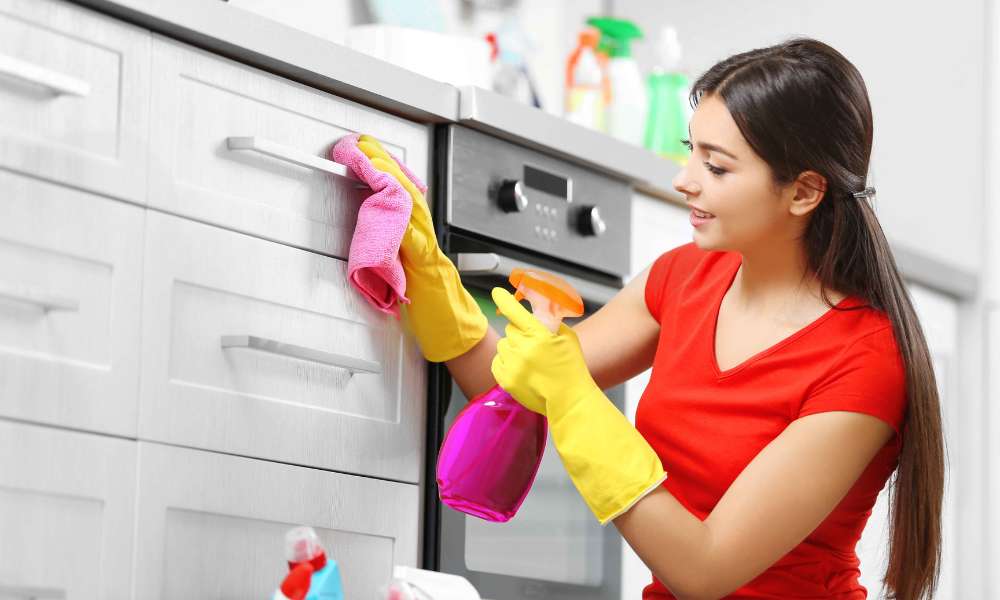 How To Clean Greasy Painted Kitchen Cabinets