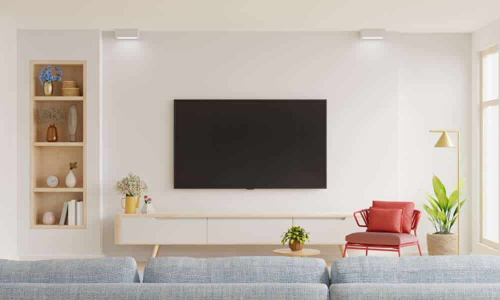How To Decorate A Large Wall In Living Room With Tv